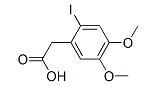 Cas # 35323-09-2|2- (2-iodo-4,5-dimethoxyphenyf) acetic acid